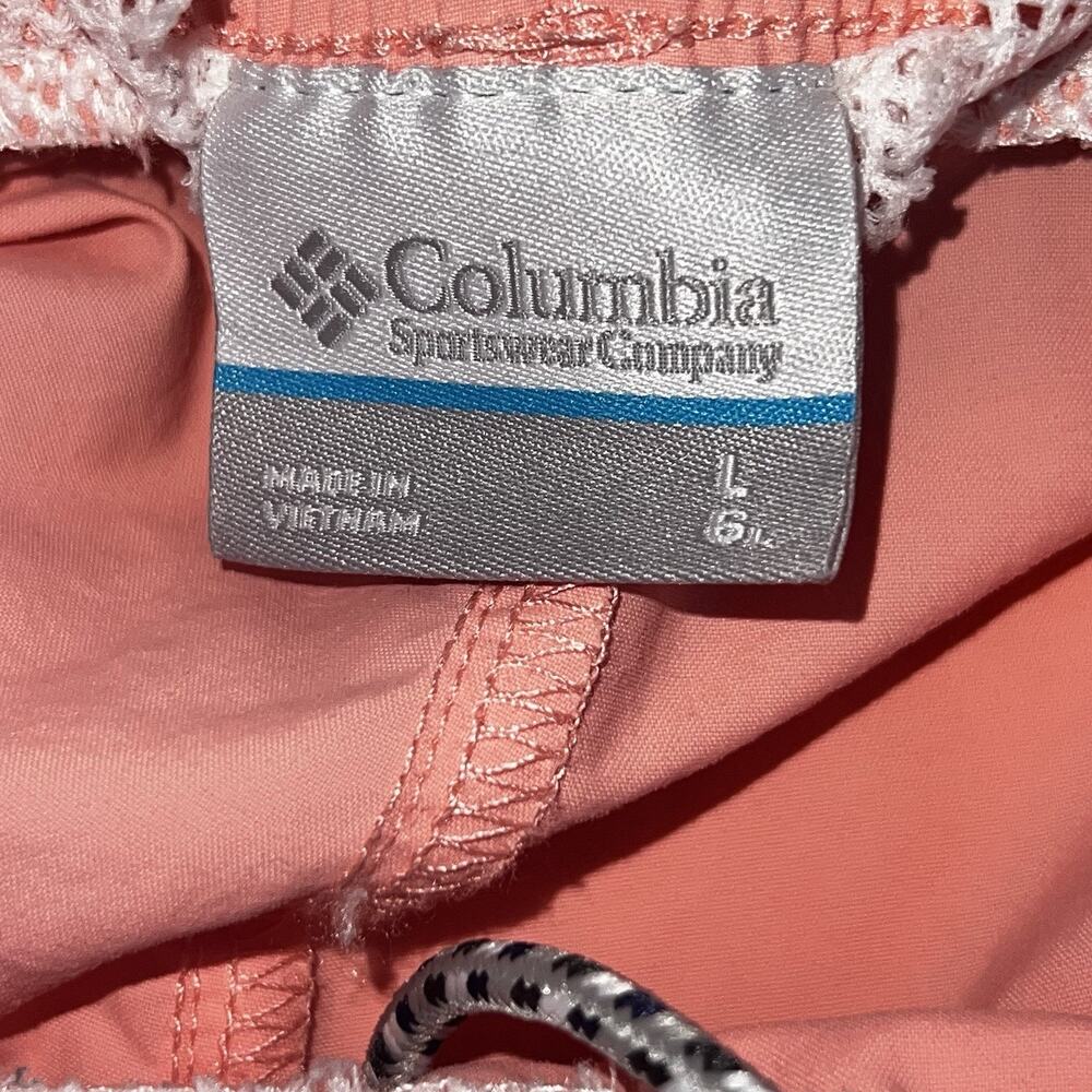 Columbia PFG Swim Trunks Pink Omni-Shade Fishing Shorts 6" INS Mens L - Picture 5 of 9